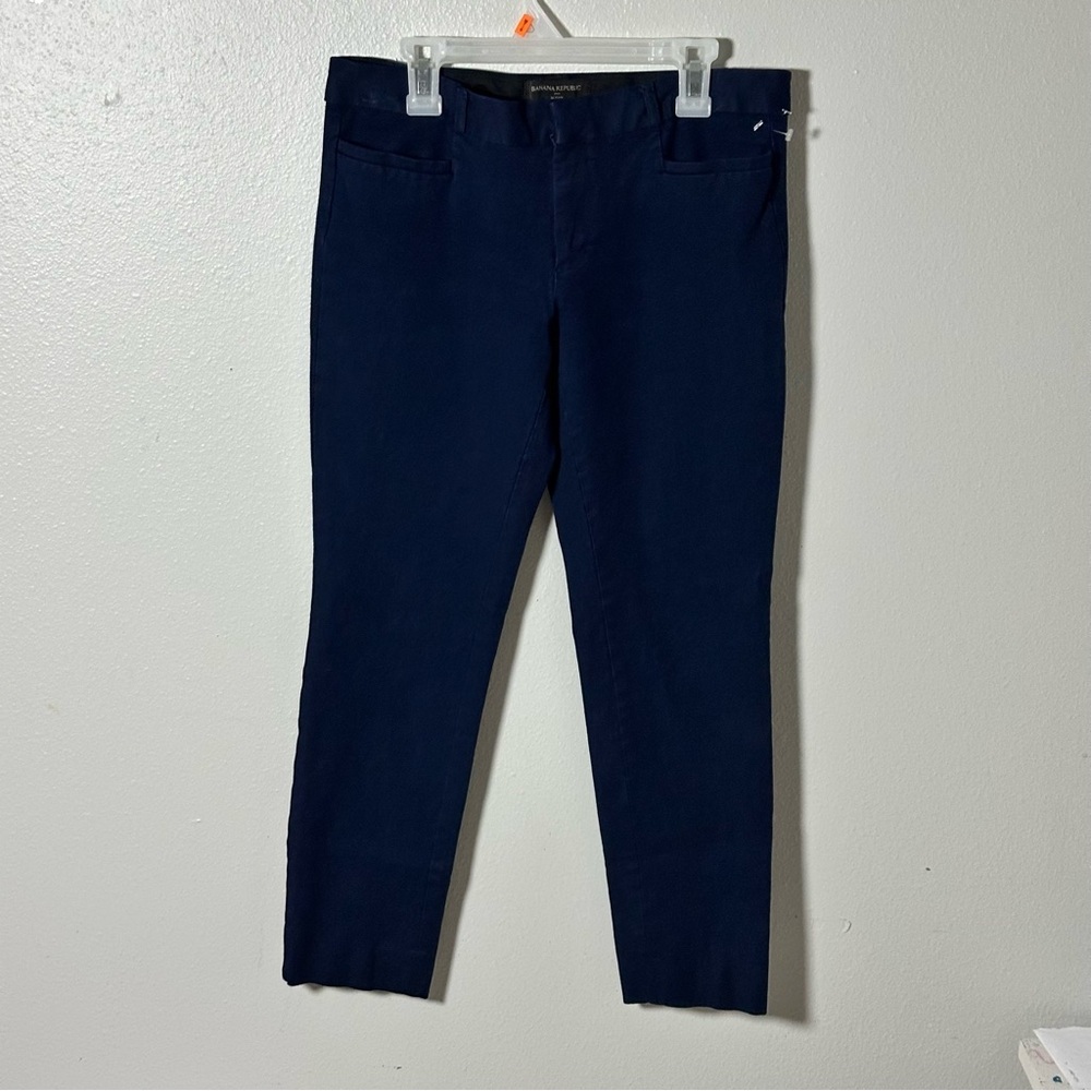 Banana Republic Women Sloan‎ Dark Blue Ankle Pants size 4